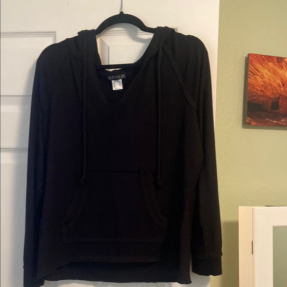 VENUS black Hoodie Sweater